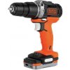 Black&Decker BDCHD12S1 Aku příklepová vrtačka 12V USB s aku baterií Li-Ion 12 V/1,5 Ah USB