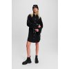 ŠATY KARL LAGERFELD JEANS KLJ TIED SLEEVE DENIM DRESS WASHED BLACK OD BLACK