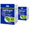 GS Ginkgo 60 mg s horčíkom, 2× 90 tabliet