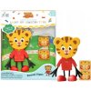 GLO PALS Postava do kúpeľa TIGER DANIEL + kocky svietiace vo vode