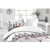 Flanelové obliečky Daness White 70x90 + 140x200 cm - Florella