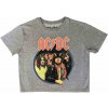 AC/DC Tričko Highway To Hell Circle Ladies Grey L