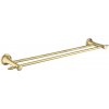 Novaservis Dvojitý držiak uterákov ANTICA 600 mm, bronz AAI10BR