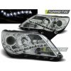 Tuning-tec PREDNÉ SVETLOMETY DAYLIGHT CHROME pasujú na VW TIGUAN 10.07-11
