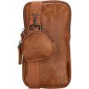 Beagles Ferro crossbody taška na mobil hnedá