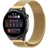 PROTEMIO 64984 MILANESE Kovový remienok pre Huawei Watch GT 3 Pro 46mm zlatý
