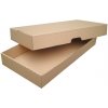 Krabica z trojvrstvového kartónu 500x262x68 mm s vekom