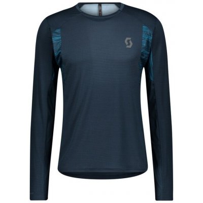 ScotT-shirt Trail Run midnight blue atlantic blue