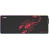 RGB Podložka pod myš MG011, SCORP XL, černá, 800 x 300 mm, 4 mm, Marvo, USB Hub
