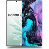 Picasee silikónový čierny obal pre Honor 70 - Lean 2