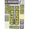 ROCK SHOX DECAL KIT 35MM DC NE01 YELLOW