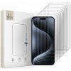 10-pack ochranných skiel Tech-Protect Bundle 10-Pack iPhone 15 Pro Max Clear