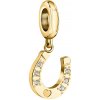 Morellato Oceľový prívesok pre šťastie Podkova Drops SCZ1387