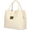 Kožená kabelka 1137 béžová Made In Italy