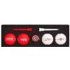 VOLVIK ball Vivid Love Pack 4 balls + ball marker + tees