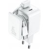 JOYROOM 121271 JOYROOM JR-TCL05 45W GaN Sieťová nabíjačka s káblom USB-C biela