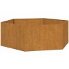 Obal Na Kvetináč na kvetináč 120 cm kov béžový vidaxl