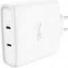 TRUST MAXO 100W 2P USB-C GAN CHARGER WHT 25528