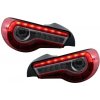 KITT Full LED Taillights suitable for Toyota 86 (2012-2019) Subaru BRZ (2012-2018) Scion FR-S (2013-2016) with Sequential Dynamic Turning Lights