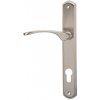 Dverové kovanie COBRA LAURA (ONS), kľučka-kľučka, WC kľúč, COBRA ONS (nikel matný), 72 mm