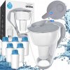 Dafi Crystal LED 2 l strieborná/sivá