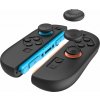 iPega SW2083A Silikónové Krytky JoyCon Ovládače pre Nintendo Switch 2 Black