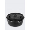 Liatinový hrniec Petromax Dutch Oven FT12-T - čierny
