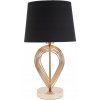 Stolová lampa so zlatým zdobením MAXT