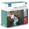 GREAT PIANO CONCERTOS - DÁRKOVÁ EDICE (10CD) (Beethoven, Ludwig van; Brahms, Johannes; Chopin, Fryderyk; Gershwin, George; Grieg, Edvard; Liszt, Franz; Mozart, Wolfgang Amadeus; Prokofiev, Sergey; Rac