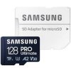 Pamäťová karta Samsung Micro SDXC PRO Ultimate 128GB UHS-I U3 (200R/130W) + SD adaptér (MB-MY128SA/WW)