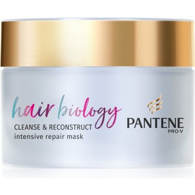 Pantene Hair Biology Cleanse & Reconstruct maska na vlasy 160 ml