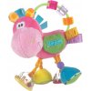 Playgro Chrastítko oslík růžový