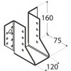 DEMA Trámový záves vonkajší 120x75x160x2,0 mm