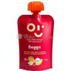 Beggs BIO Detská ryža s jogurtom, banánom, mangom a malinami (od ukončeného 6. mesiaca) 120 g detský ovocno-obilný príkrm v kapsičke