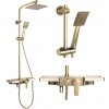 REA REA - Sprchový set BRAVO Brush Gold REA-P4121