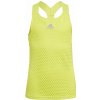 Dievčenské tričká Adidas Heat Ready Primeblue Y-Tank Top - acid yellow - Žltý (170 cm)