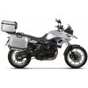Kompletná sada hliníkových kufrov SHAD TERRA, 37 litrový vrchný kufor, 36/47 litrový bočné kufre, vrátane montážnej sady a platni SHAD BMW F 650 GS / F 700 GS/ F 800 GS (2008 - 2018)