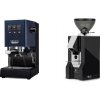 Gaggia Classic E24 BC, blue + Eureka Mignon Classico, CR black