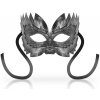 Ohmama Masks Venetian Eyemask Silver