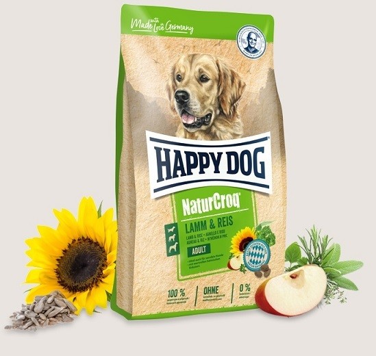 Happy Dog Premium NaturCroq jahňacina a ryža 15 kg