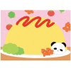 Be on :D Yummy panda sticky memo Omurice