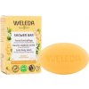 Weleda Shower Bar Ginger + Petitgrain osvěžující aromaterapeutické tuhé mýdlo 75 g pro ženy