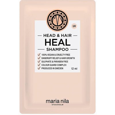 Šampón pre zdravú vlasovú pokožku Maria Nila Head a Hair Heal Shampoo - 12 ml (36590)