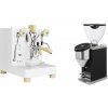 Lelit Bianca PL162T V3, white + Rocket Espresso FAUSTINO 3.1, black