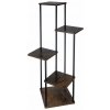 Ruhhy 25998 Stojan na kvety 108 × 30 × 30 cm, hnedý