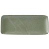 Servírovací tanier GREEN FADE 29,5 x 12 cm, obdĺžnik, zelený, MIJ