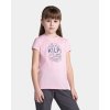 Dievčenské tričko Kilpi MALGA-JG svetlo ružová 146
