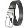 Kožený opasok DUAL, šírka 3.3cm, Slovenská výroba - Olivová
