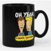 Beavis and Butt-Head hrnček Oh Yeah (Black)