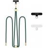 Šnúrka na telefon/popruh na telo Tech-Protect C2S Rope Crossbody Strap Hunter Green/Gold